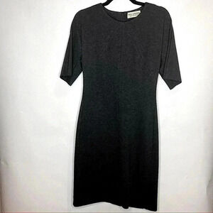 M.M. Lafleur Charcoal Shift Dress Size 6​​